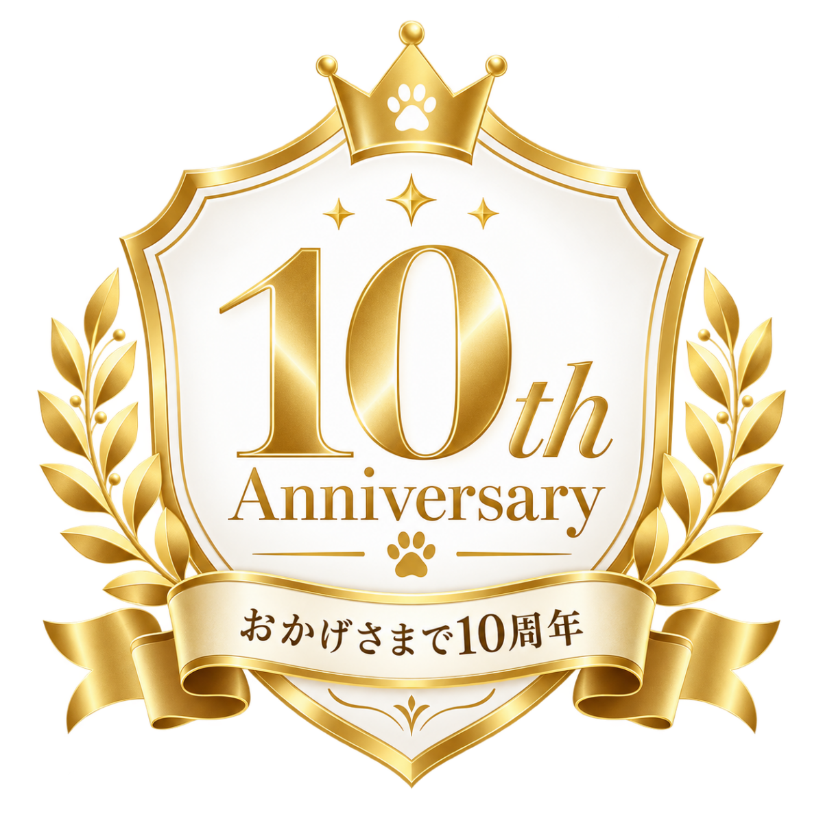 おかげさまで10周年